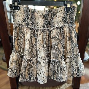 Alter’d State Snake Skin Skirt